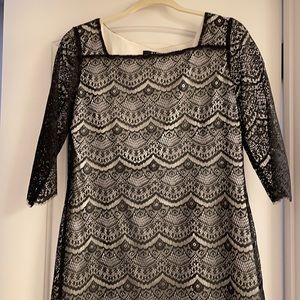 GORGEOUS black lace Alex Marie dress